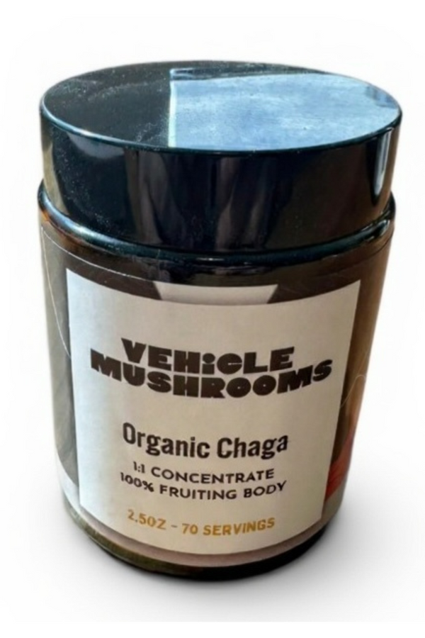 Organic Chaga Extract Powder 2.5oz