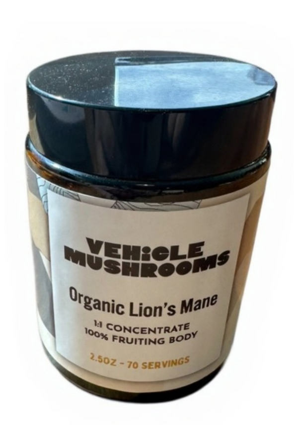 Organic Lion's Mane Extract Powder 2.5oz